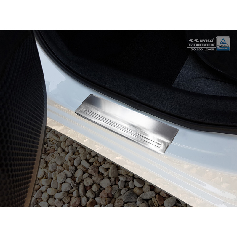 Inox door sill protectors  Renault Kadjar 2015- - 'Special Edition' - 4-pieces