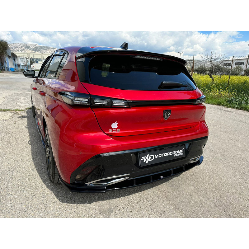 Roof spoiler  Peugeot 308 III HB 5-doors 2021- (PU)