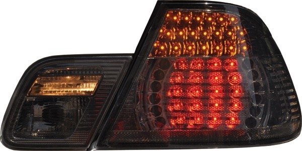 Taillights BMW E46 98-01 clear/black