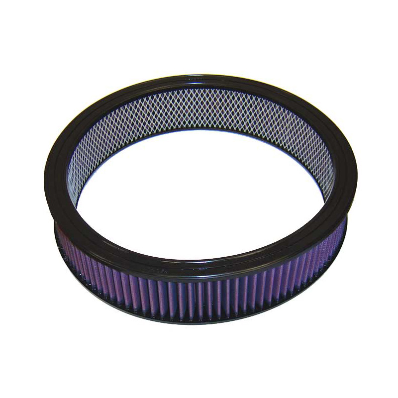 K&N Round Air Filter - 356mm outside diameter, 305mm inside diameter, 78mm height (E-3743)
