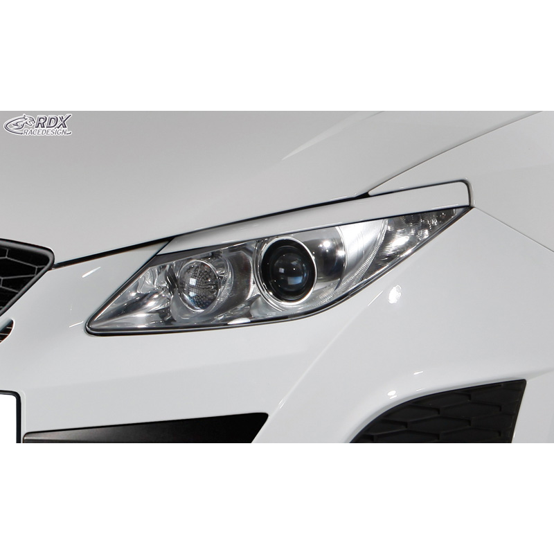 Head light spoilers  Seat Ibiza 6J/6P 2008-2017 incl. ST & SC (ABS)