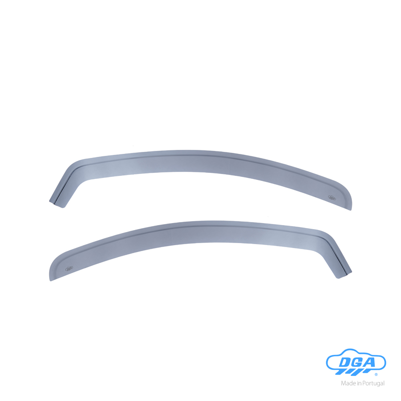 DGA Wind Deflectors  Microcar M.GO 2009-2014 (2-pieces / exterior)