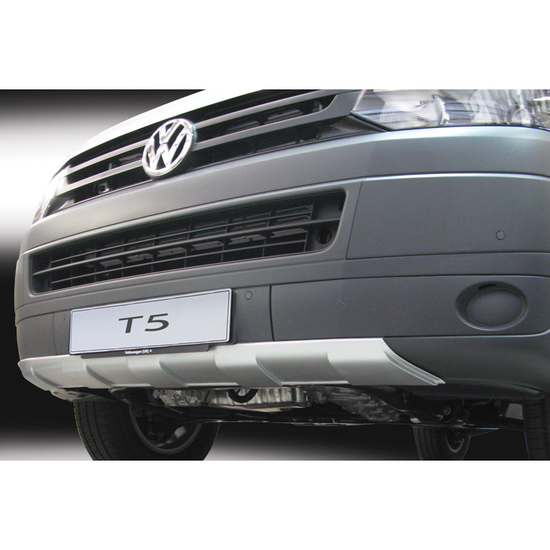 RGM Front spoiler 'Skid-Plate'  Volkswagen Transporter T5 Facelift 2010-2015 - Silver (ABS)