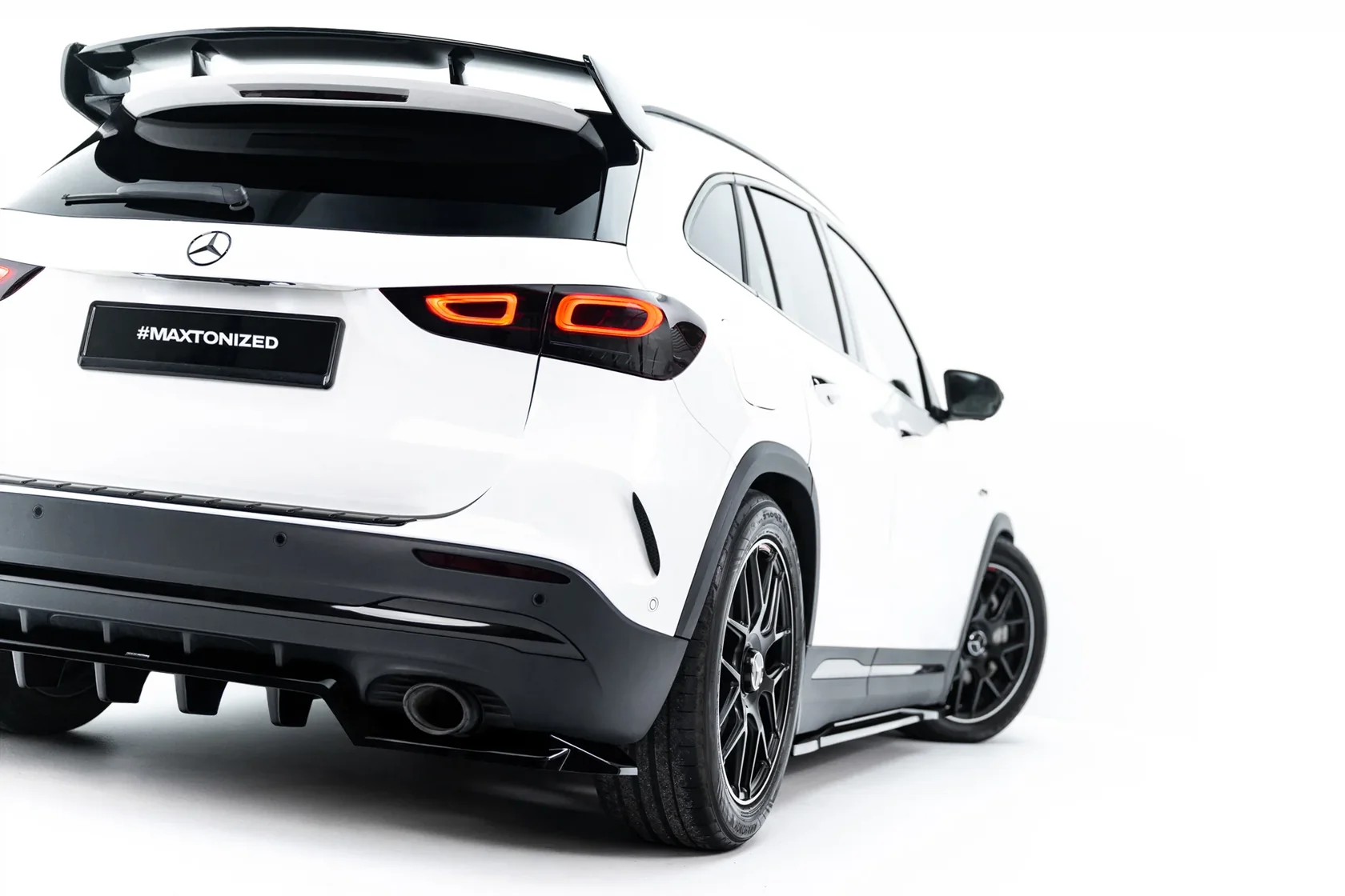 Bodykit passend voor Mercedes-AMG GLA 35 H247 Glans Zwart