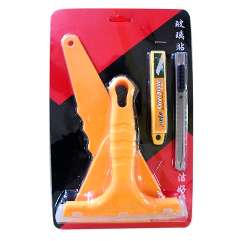 Foil Application Scraper Set, set of 6-pieces