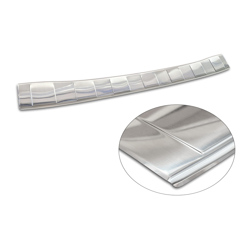 Stainless Steel Rear bumper protector  BMW 3 Series Touring (G21) Facelift 2022- with M-Package 'Ribs'