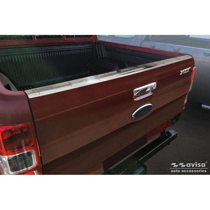 Steel Tailgate protector  Ford Ranger 2011-2022 - Silver