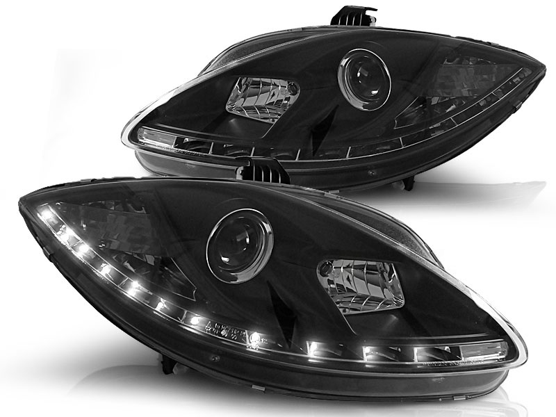 Headlights Seat Leon/ Altea / Altea XL 09- Devil Eyes Dlite LED