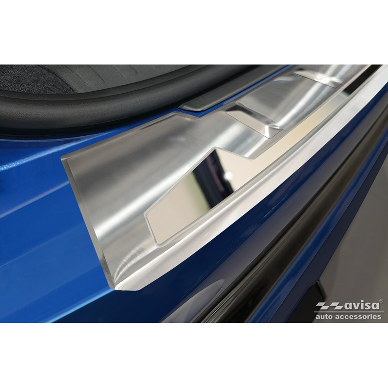 Avisa Stainless Steel Rear bumper protector  Audi Q6 e-tron (GFB) 2024- 'Shadow Premium'