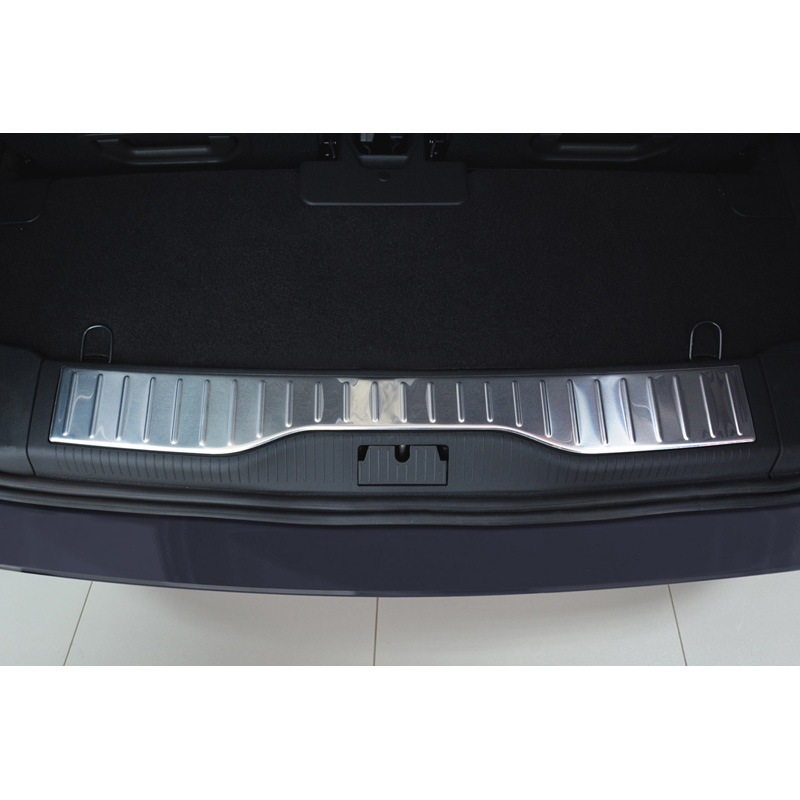 Stainless Steel Inner Rear bumper protector  Opel Zafira B 2010-2012 'Ribs'