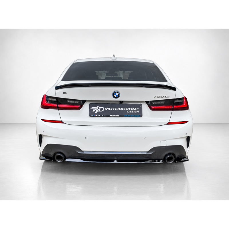 Motordrome Rear Side Splitters  BMW 3 Series (G20) M-Sport/M340i & 3 Series (G21) Touring M-Sport/M340i 2019-2022 (ABS)