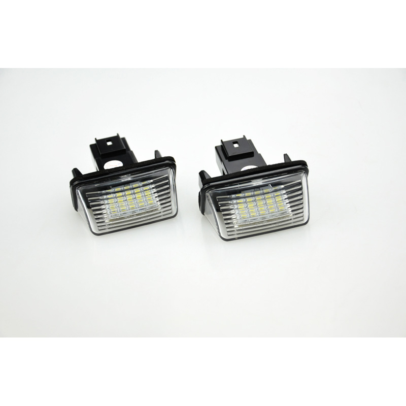 Set LED License Plate Lights  Citroën/Peugeot various models