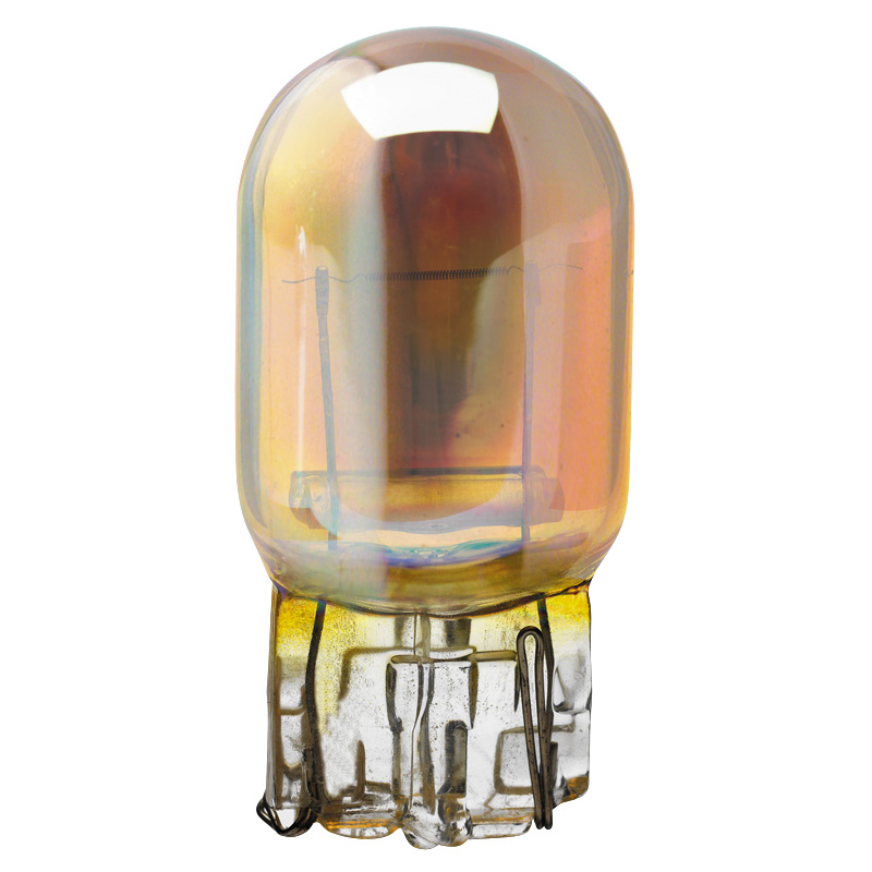 T-20 (WY21W) Bulbs 21W/12V Amber ChromeCoated Amber, set of 2 pieces