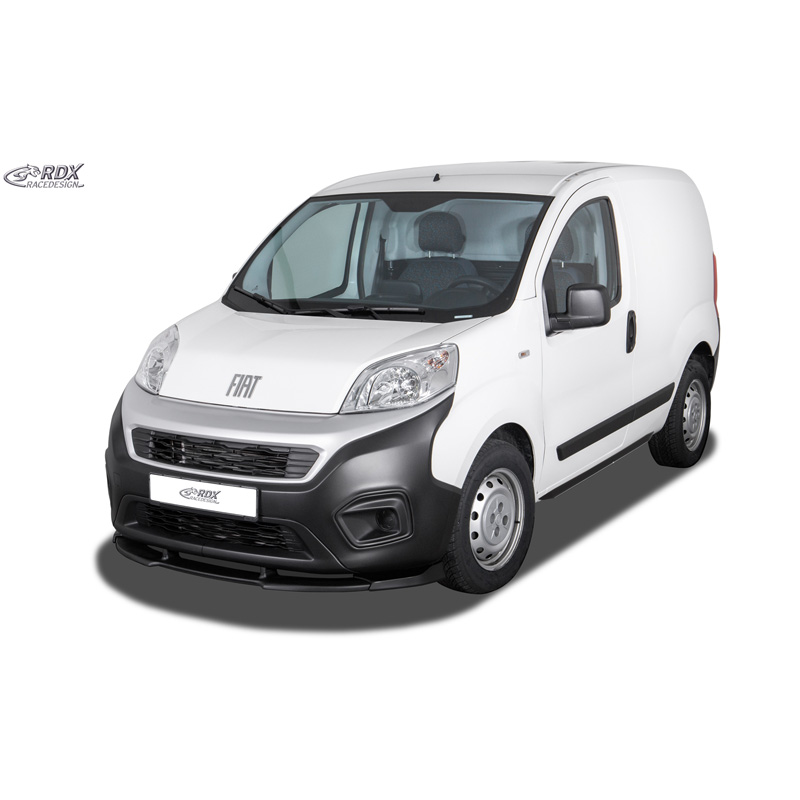 RDX Racedesign Side skirts 'Slim'  Fiat Qubo & Fiorino (225) 2016-2024 (ABS glossy black)