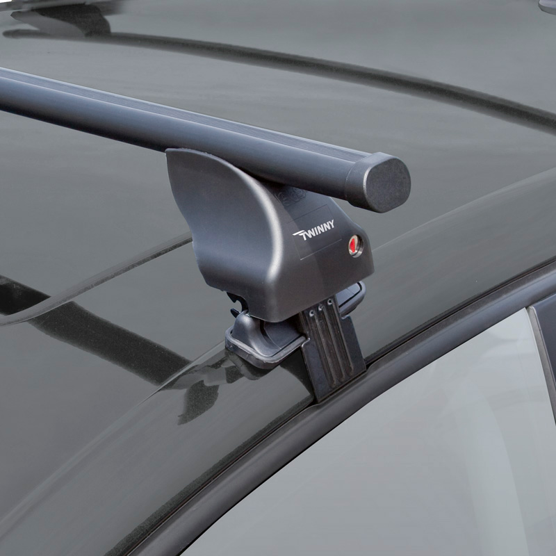 Roof bar set Twinny Load Steel S06 semi-fit (for cars without roof rail)