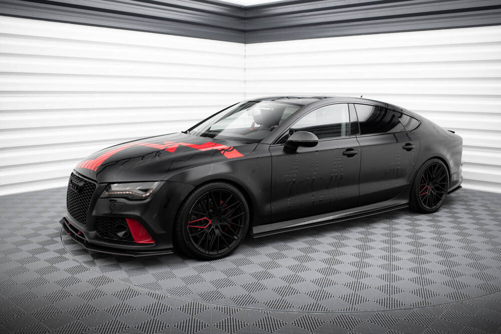 Zijskirts passend voor Audi A7 C7 S-Line Maxton Street Pro