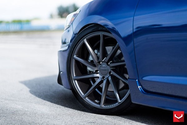 Vossen CVT 9.0x20 5x120 ET35 Gloss Graphite Flat Face