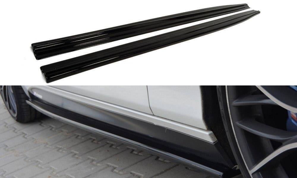 Zijskirts passend voor BMW 1-Serie F20/F21 M-Power Gloss Black