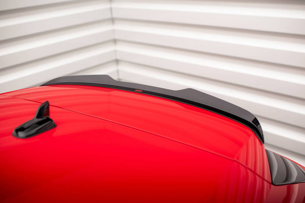 Spoiler passend voor Audi A3 8Y Sportback Maxton Glans Zwart