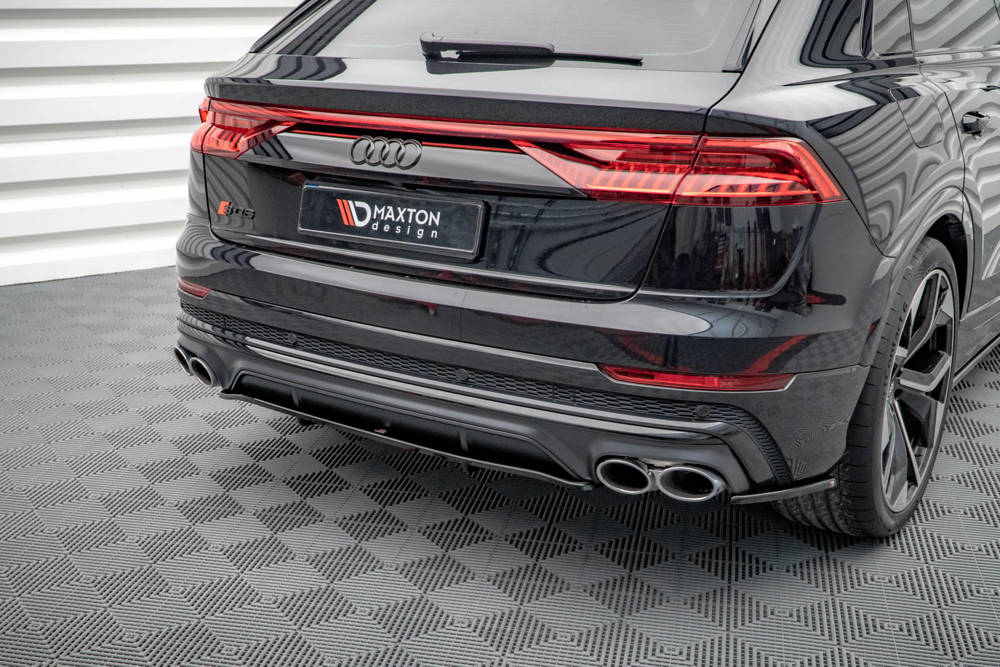 Diffuser passend voor Audi SQ8 Maxton Glans Zwart