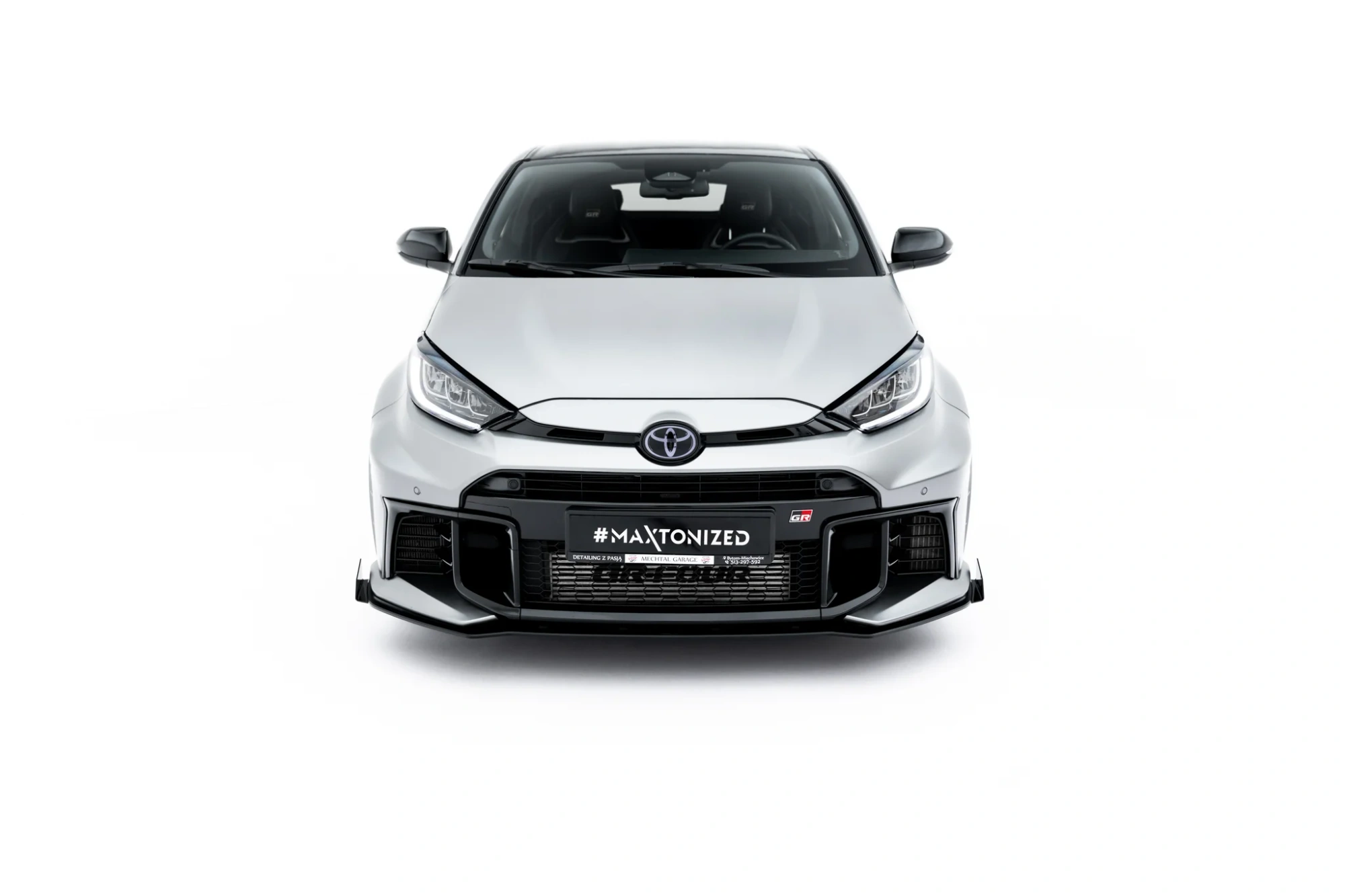Front Spoiler Toyota GR Yaris Mk4 Facelift – Maxton Street Pro Front Splitter + Flaps