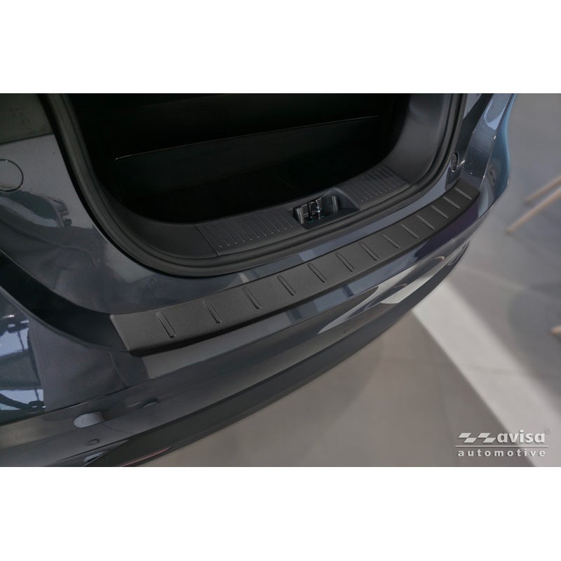 Avisa Stainless Steel Rear Bumper Protector  Leapmotor T03 2024- - Matt Black