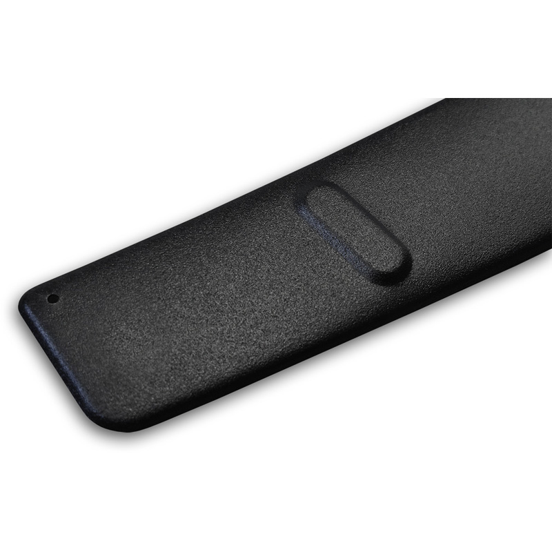 Avisa Matt Black Stainless Steel Rear bumper protector  Audi Q5 (GUB) 2025- 'Ribs'