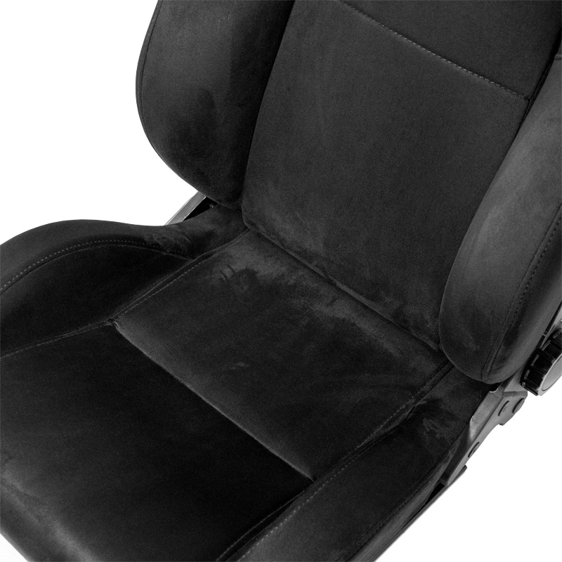 Sport seat 'LH' - Black - Dual-side reclinable back-rest - incl. slides