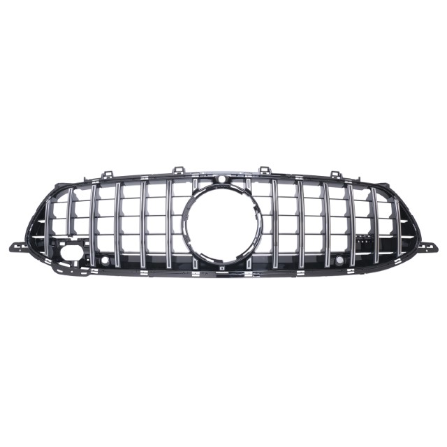 Grill passend voor Mercedes Benz AMG GT X290 4 Deurs 2018-.. Chroom/Zwart