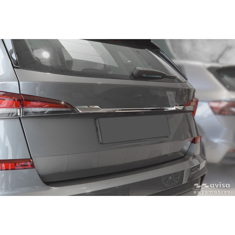 Avisa Chrome Stainless Steel Trunk Tailgate Trim Cover  Skoda Kamiq (NW4) 2019-2024 & Facelift 2024-