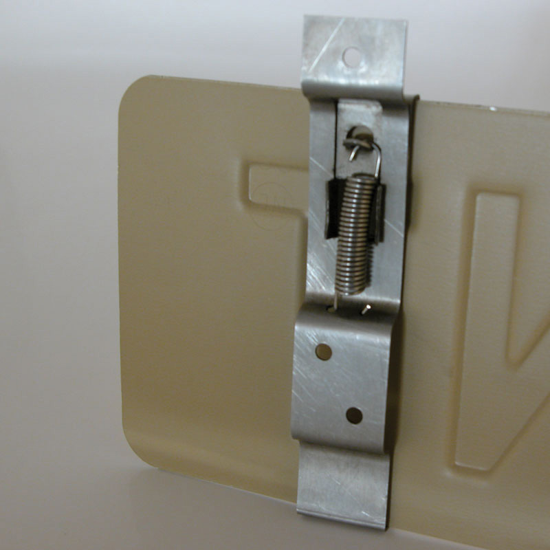 Carpoint Number Plate Clips 2-pieces