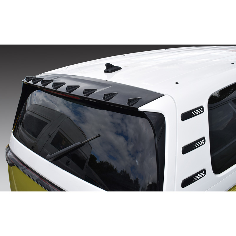 RGM Roof spoiler  Volkswagen ID.Buzz 2022- (Bus/Cargo) (models with rear hatch) - Black (ABS)