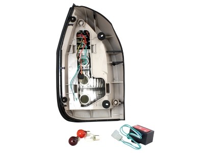Taillights Opel Zafira A LED Black