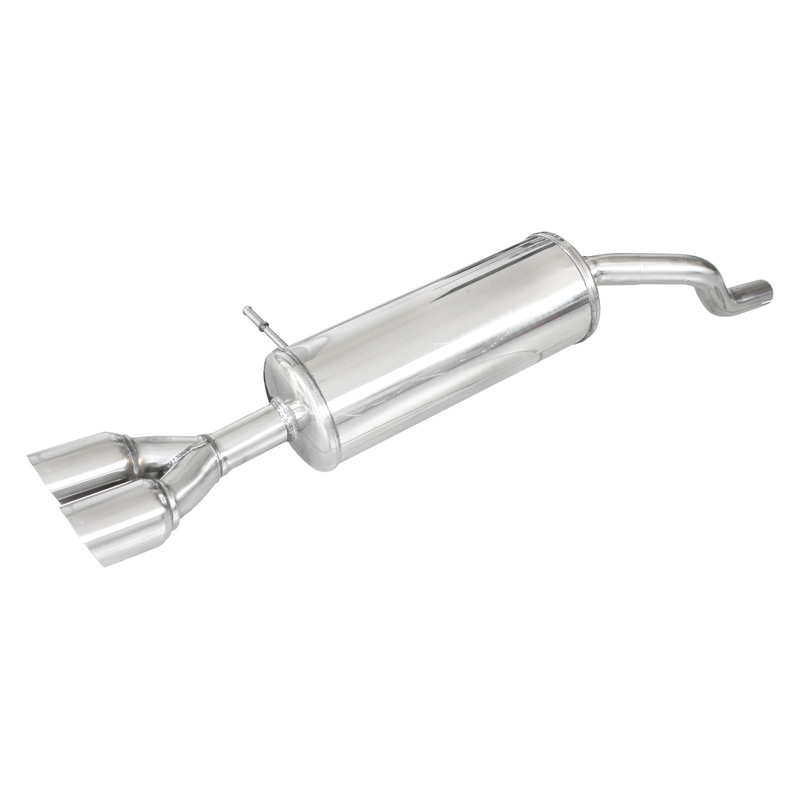 100% Inox Sport Exhaust  Renault Clio 4 1.5 Dci 75hp 2015- Ø 40 2x80mm Racing