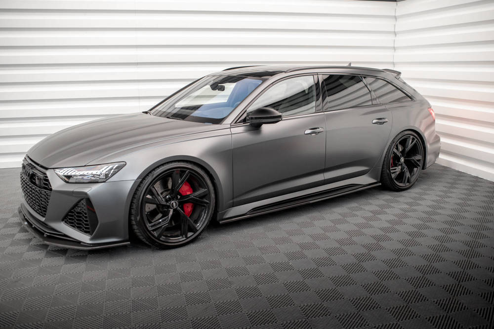 Voorspoiler passend voor Audi RS6 / RS7 C8 Maxton Carbon
