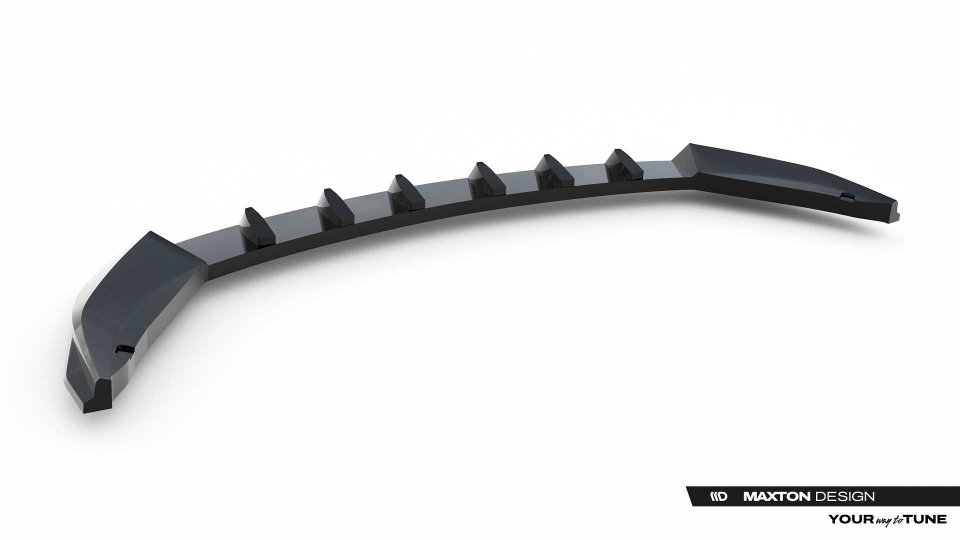 Front Splitter Omoda 9 Mk1 Maxton Gloss Black