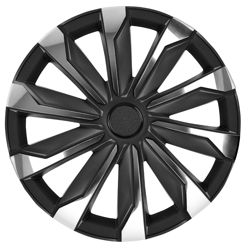 Set wheel covers Typhoon 14-inch chrome/black