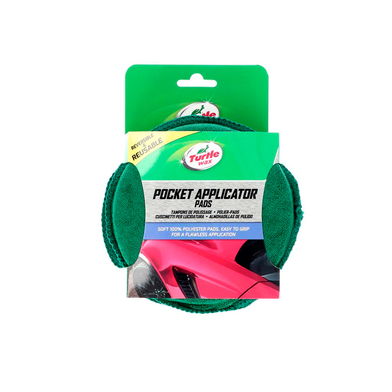 Turtle Wax X711td Applicator pads Cotton 2 Pieces