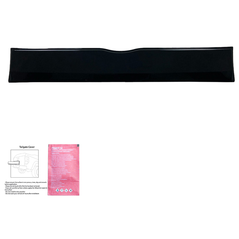 Tailgate Cover  Ford Ranger T6/T7/T8 2012-2022 - Version 3 - Gloss black