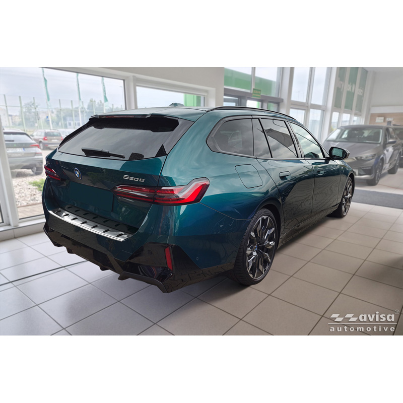 Avisa Stainless Steel Rear bumper protector  BMW 5 Series Touring (G61) 2024- incl. M-Sport 'STRONG EDITION'