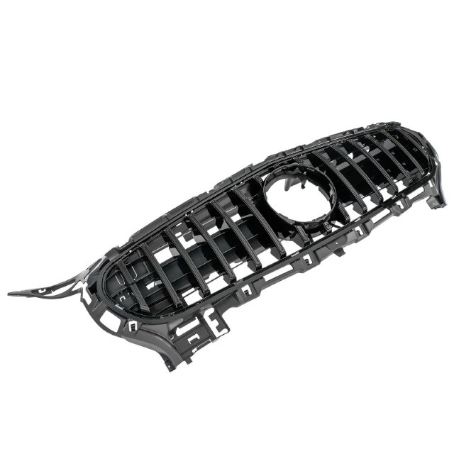 Grill passend voor Mercedes Benz AMG GT C190 R190 2 Deurs 15-17 Zwart