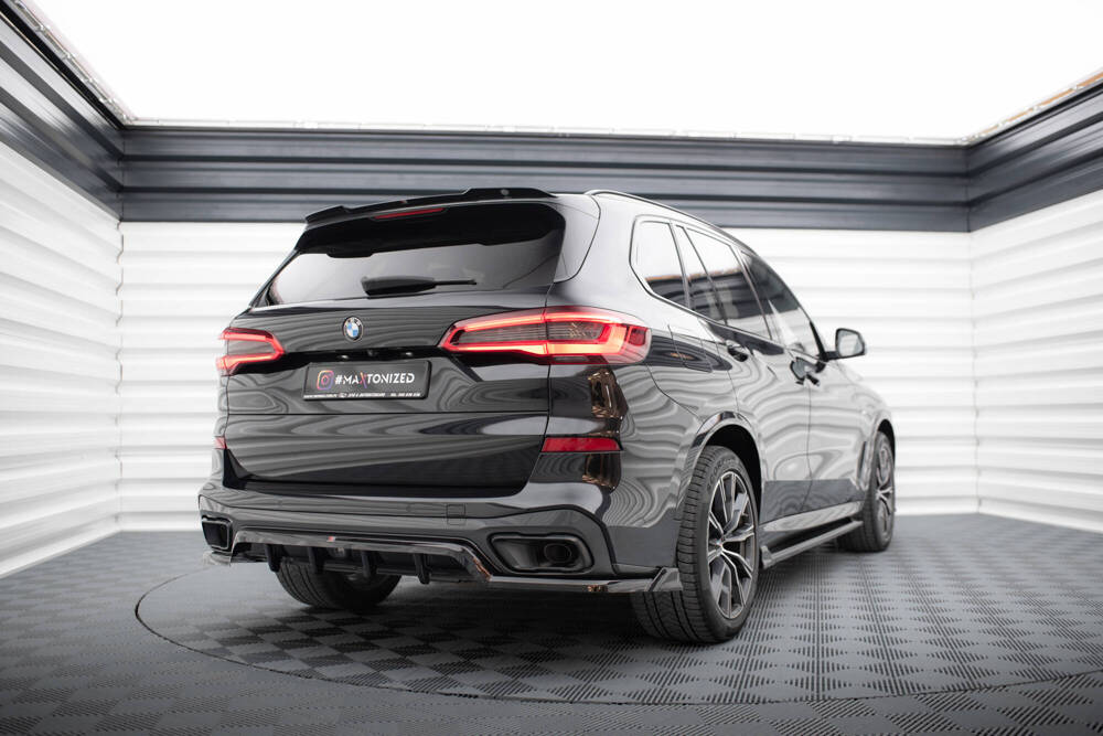 Diffuser passend voor BMW X5 G05 M-Pack Glanzend Zwart