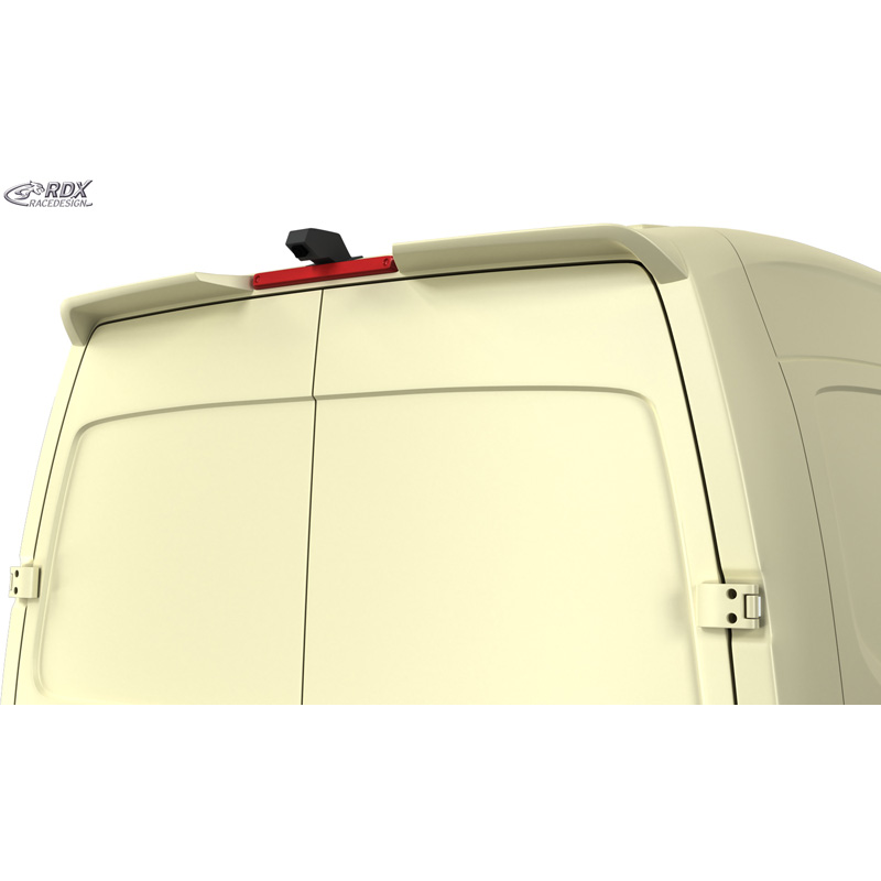 RDX Racedesign Roof spoiler  Renault Master IV / Nissan Interstar 2024- (H2) (with 2 barn doors) (PU)