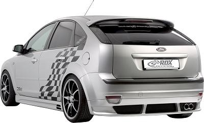 Rear bumper RDX skirt Ford Focus II 05-2008 excl. ST/Wagon