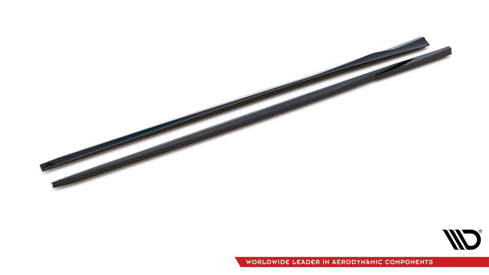 Bodykit passend voor Audi S3 Sportback 8V Facelift Maxton Glanzend zwart