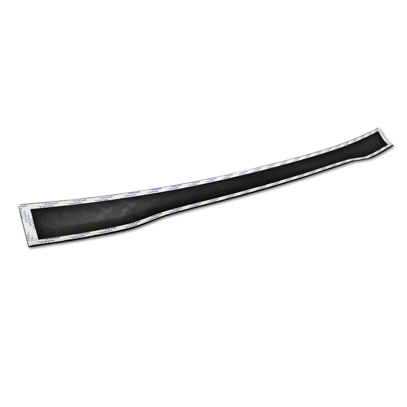 Matt Black Aluminum Rear bumper protector  Ford Transit Custom & Tourneo Custom (V710) 2023- / Volkswagen Transporter T7 2024- 'Riffled Plate'