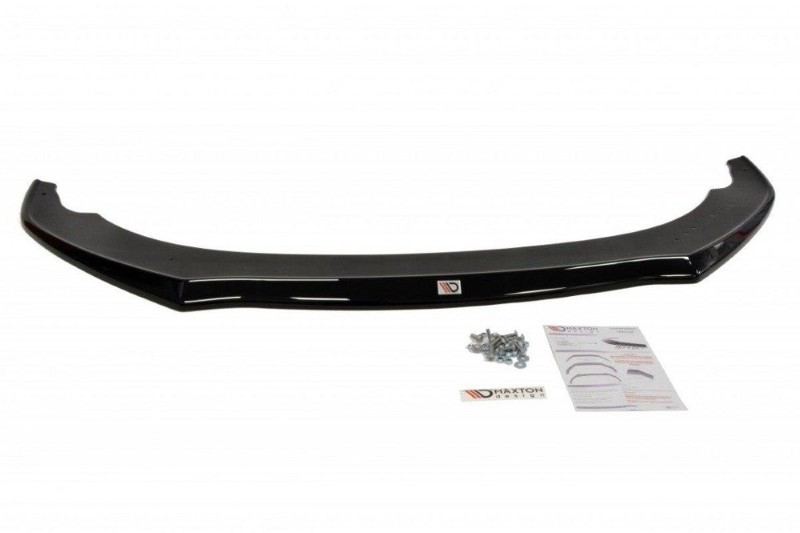 Voorspoiler passend voor Audi S7 / A7 S-Line C7 FL Glanzend Zwart