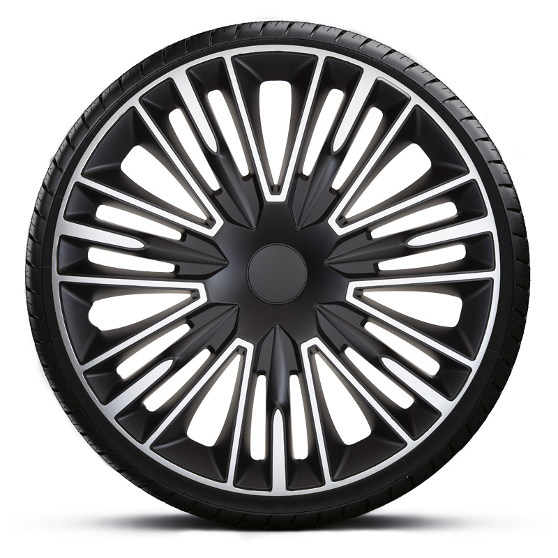 Set wheel covers Jerez 15-inch silver/black