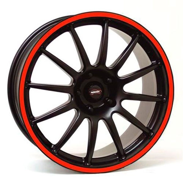 Team Dynamics Pro Race 1.2 8x18 5x105 ET 45 Mat Zwart + Rode Ran