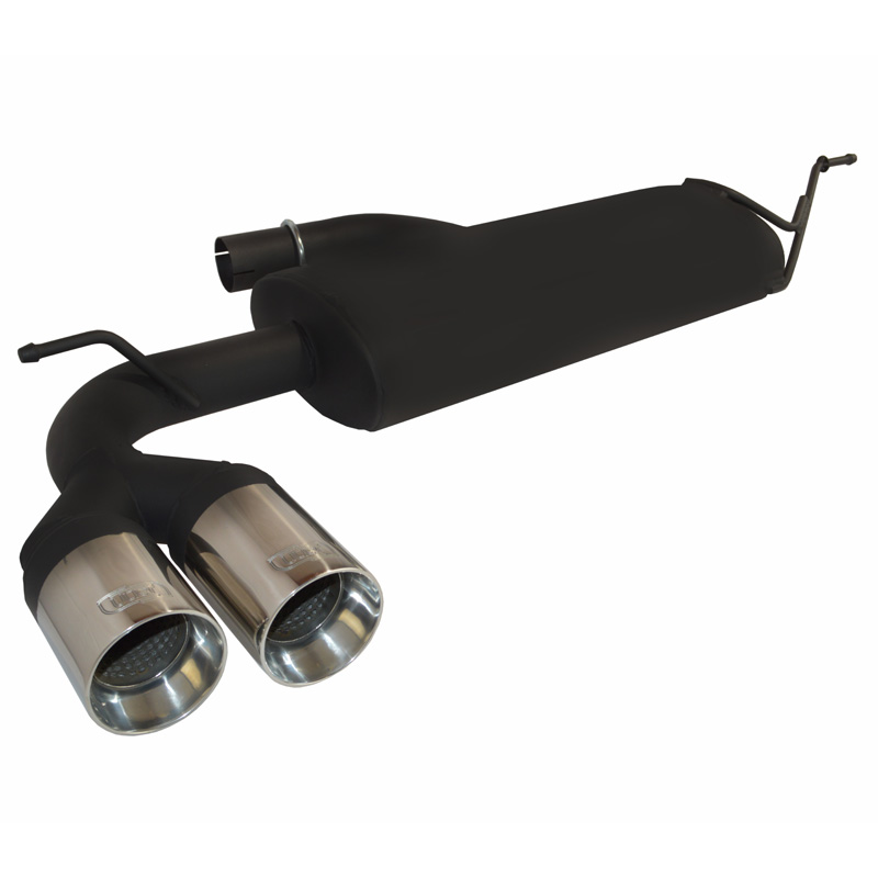 Sport exhaust  Seat Leon 5F SC 1.4EcoTSi 110kW 2014-2016 2x80mm